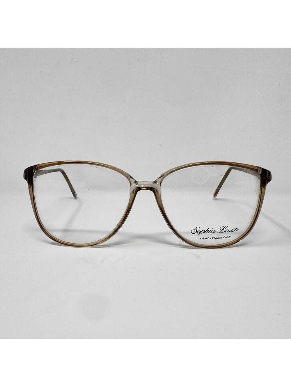 Vintage Sophia Loren 3862 Eyeglass Frames Brown 57-15-140 NOS Retro